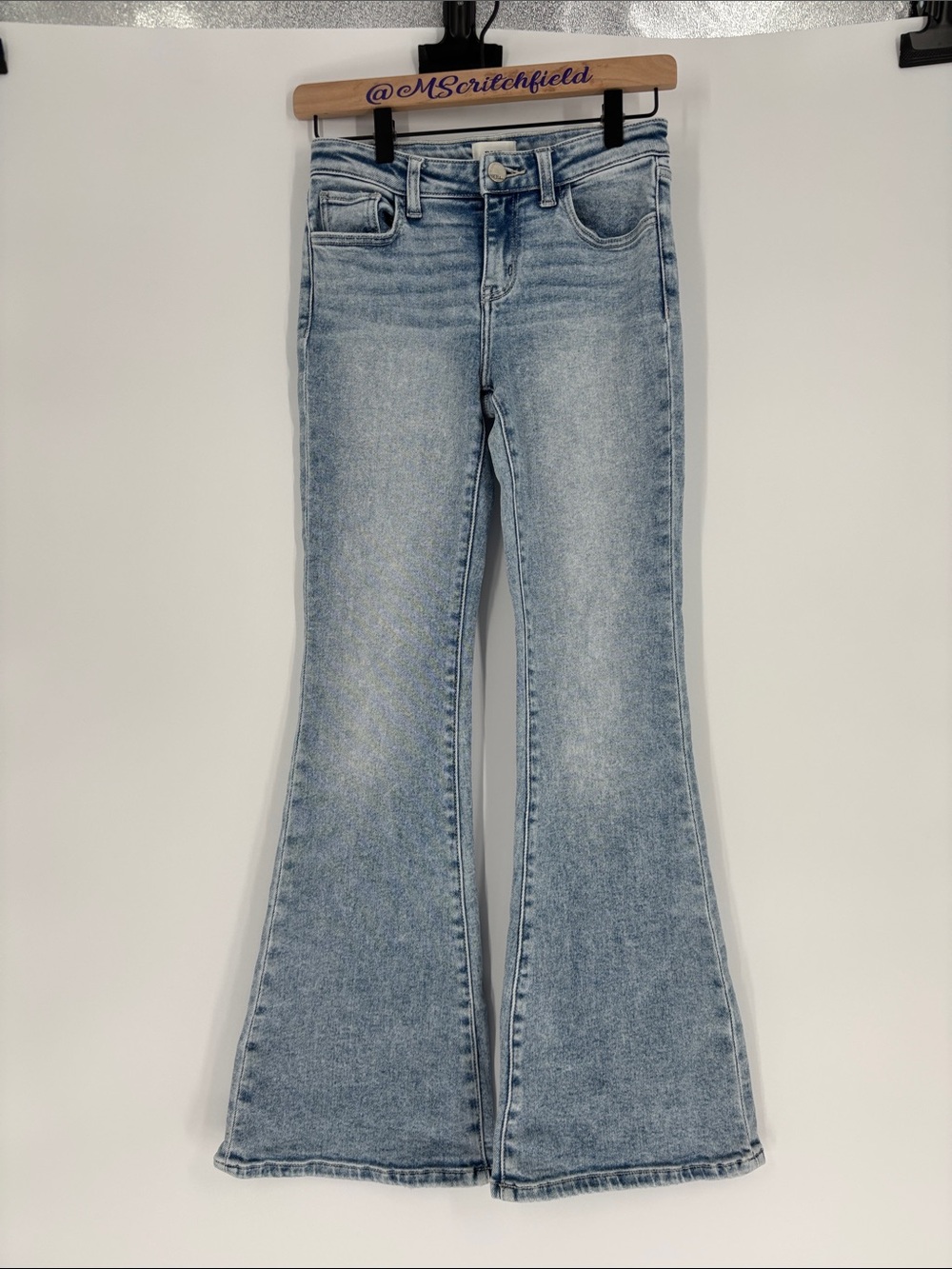 Bke mini andi flare jeans 14 girls